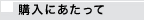 購入にあたって